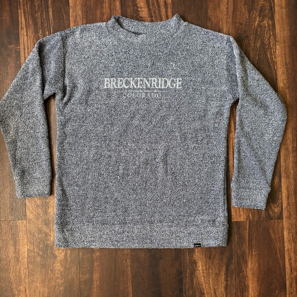 Colorado Breckenridge Marled Mock Neck Techstyles Sweater